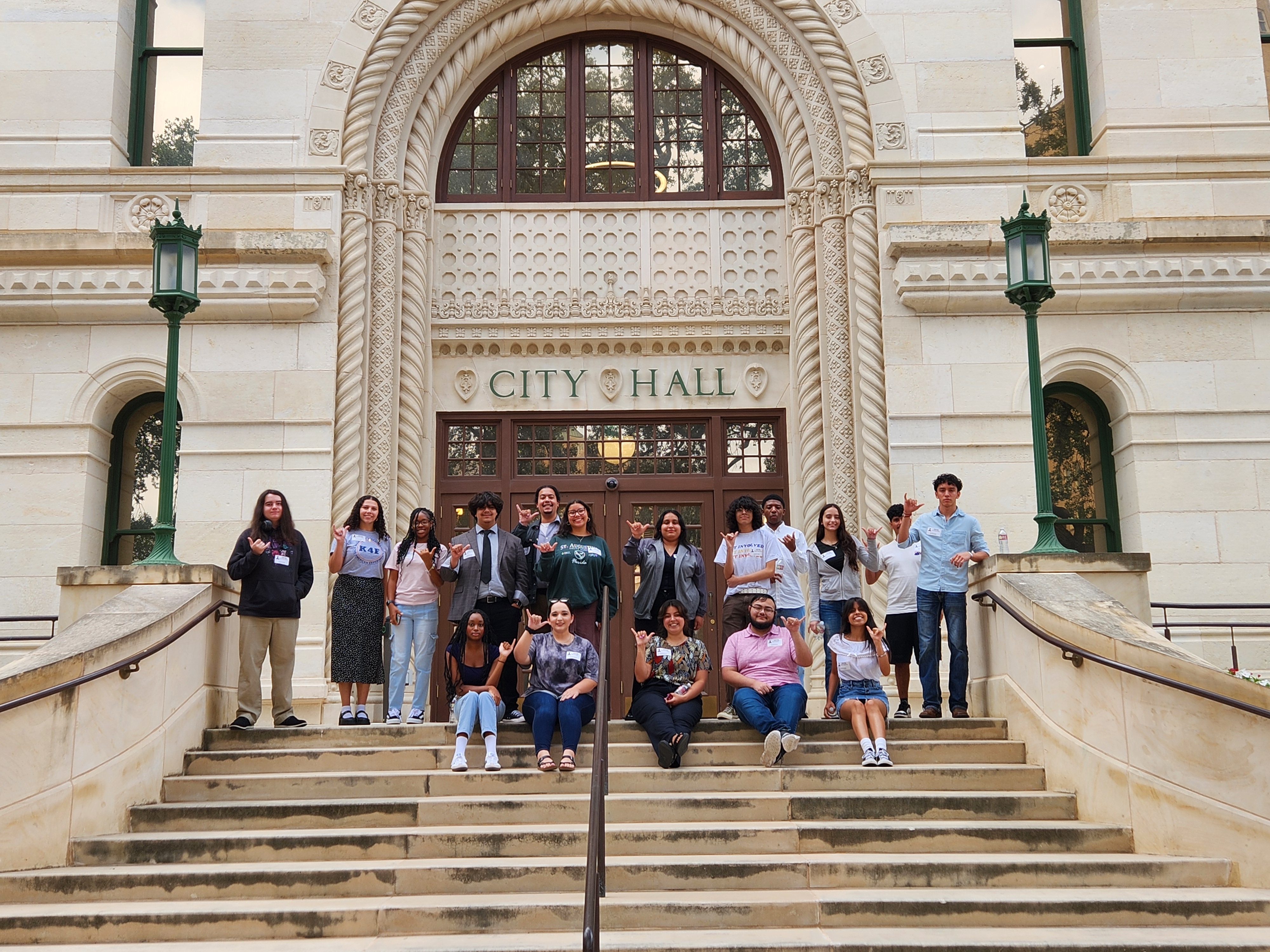 KFF students at city hall