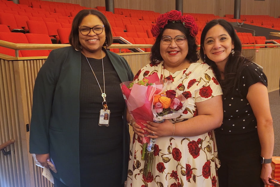 Principal Nathaniel, Ms. Gonzalez, Jackie Navar