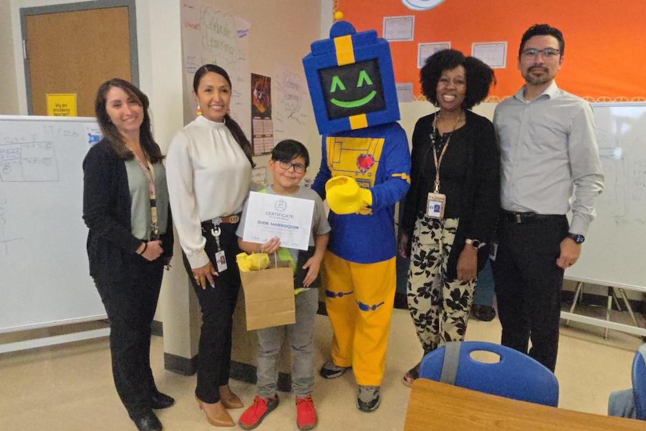 Cybersecurity poster winner elementary