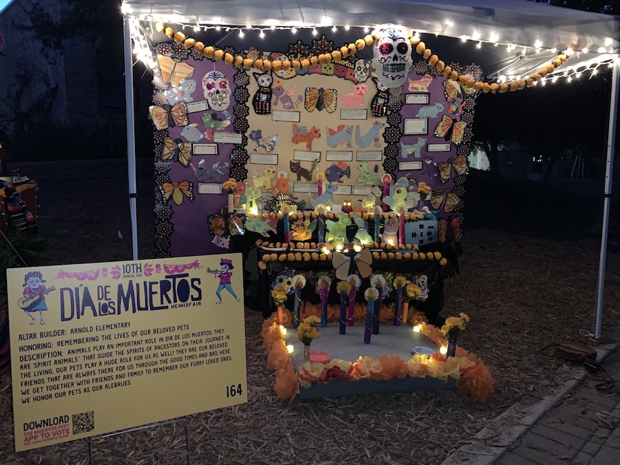 Arnold Dia De Los Muertos Altar