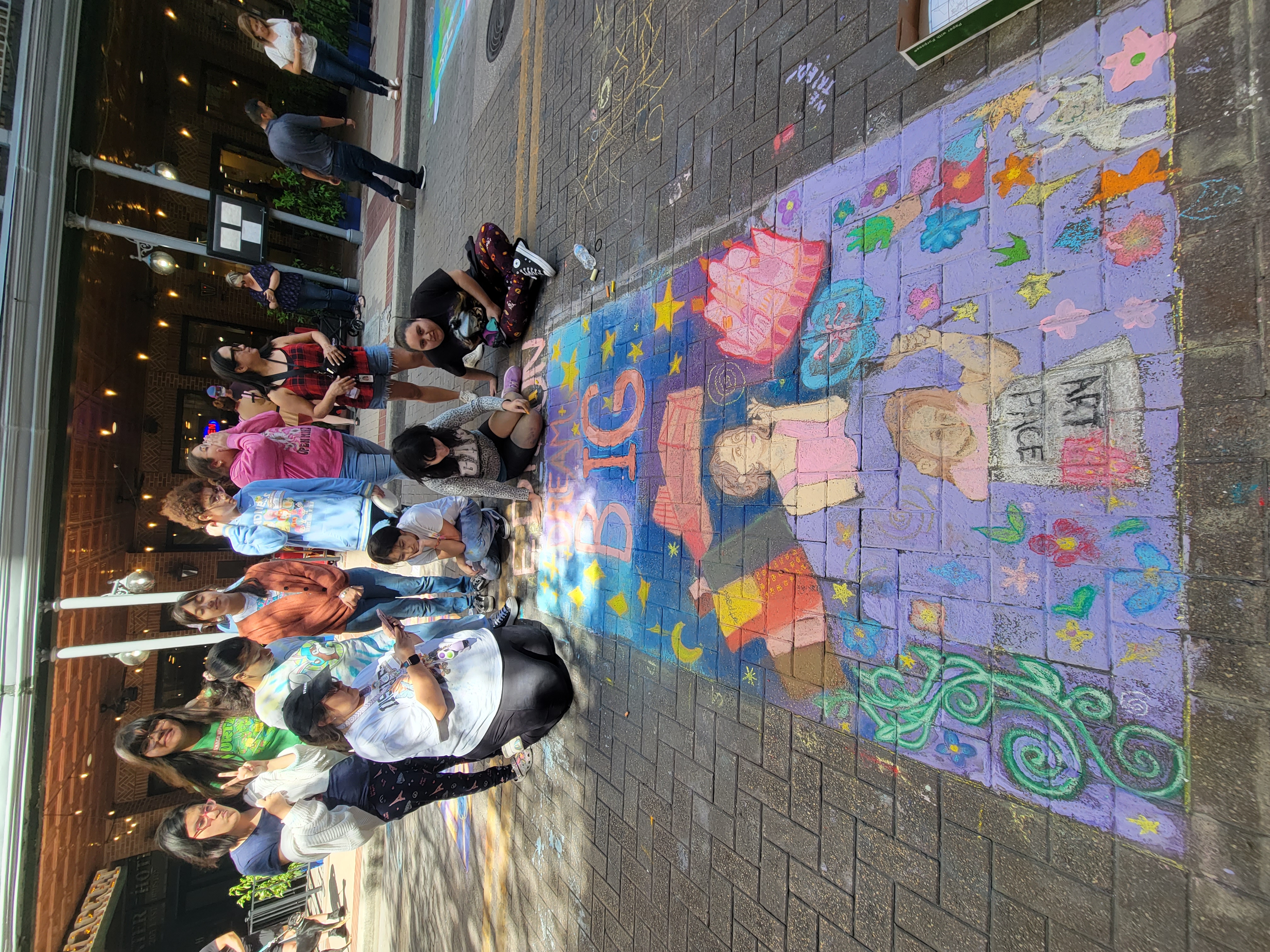 Edison High School Chalk it Up