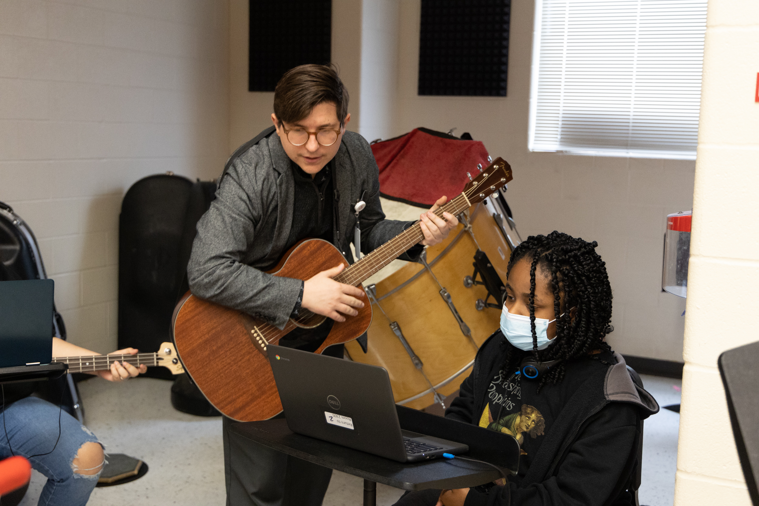 Mr. Cox Modern Band Guitar Instruction