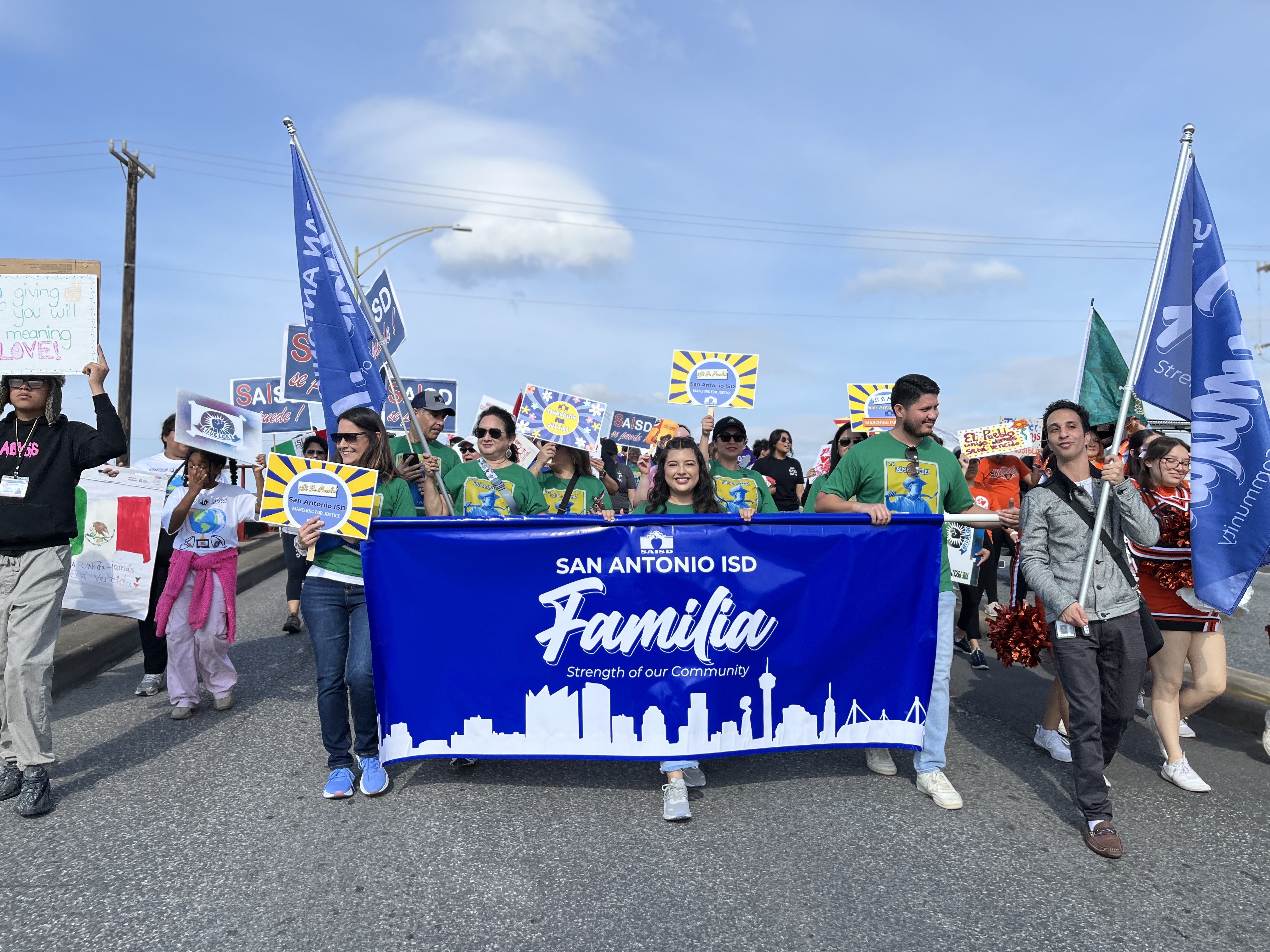 2024 SAISD at Cesar Chavez March