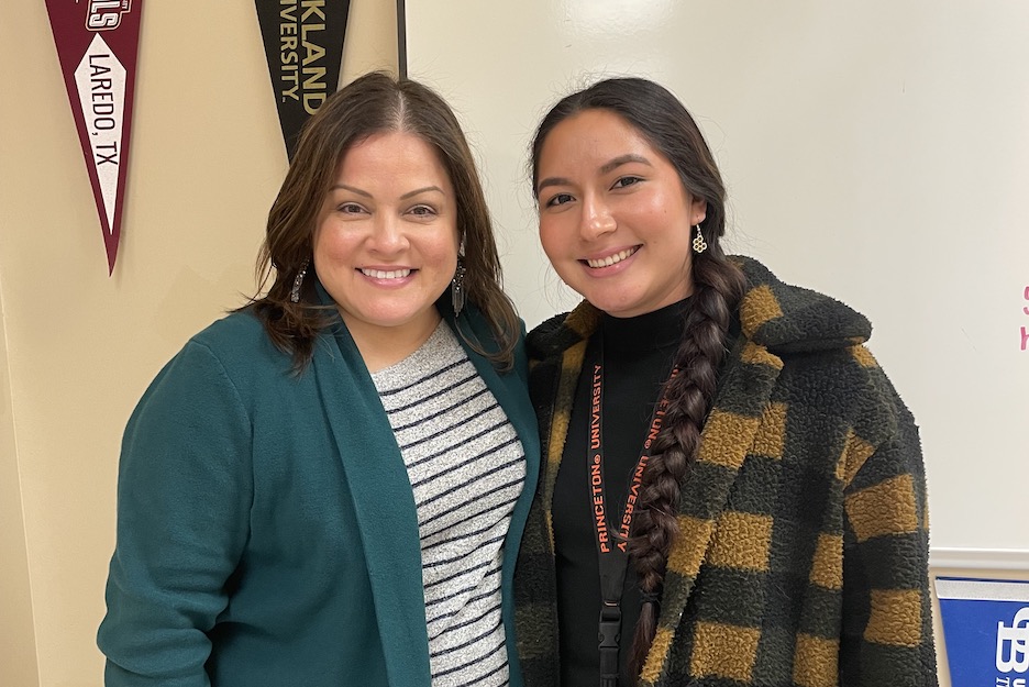 Sierra Gonzales and Jennifer Benavides