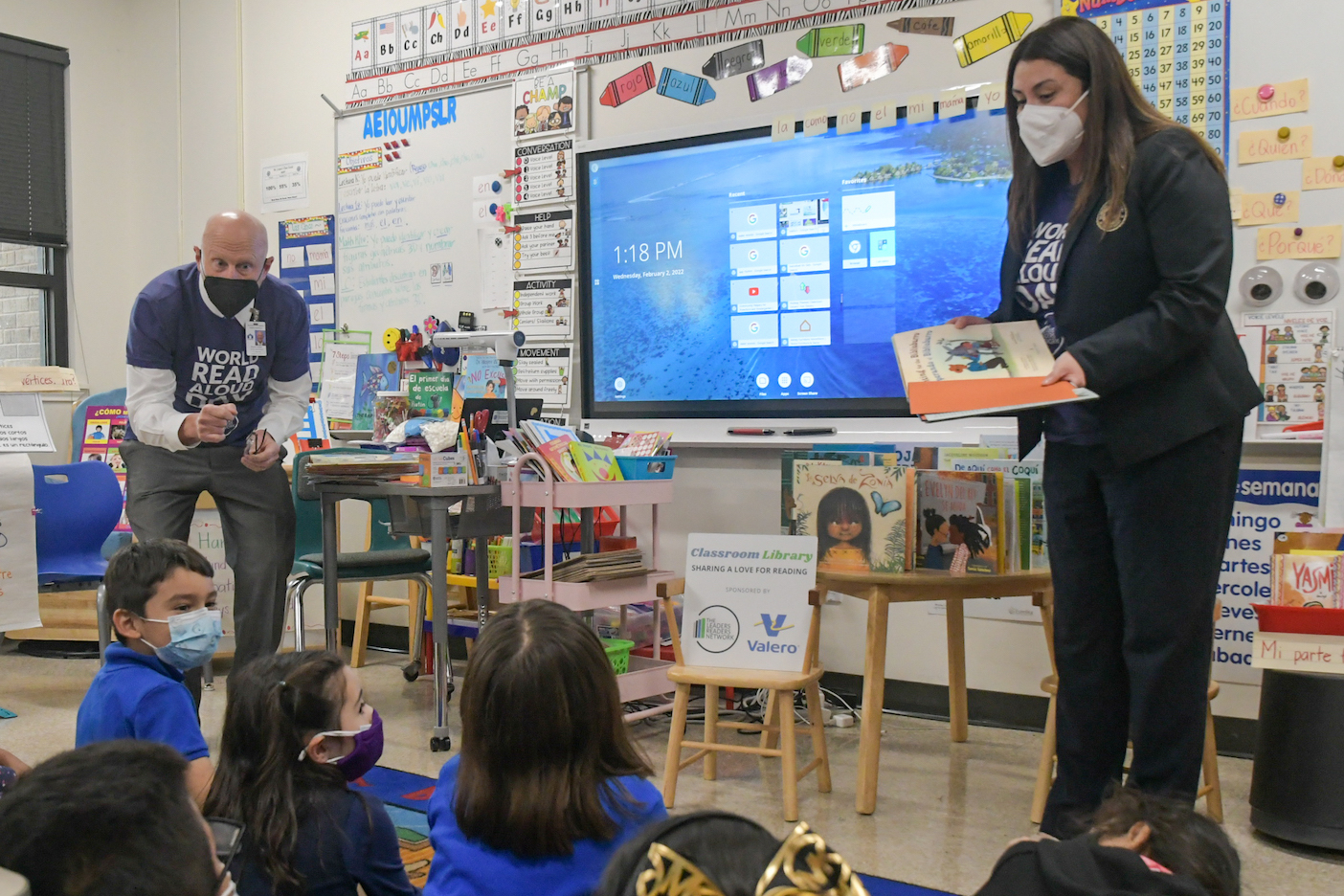 JT Brackenridge World Read Aloud Day