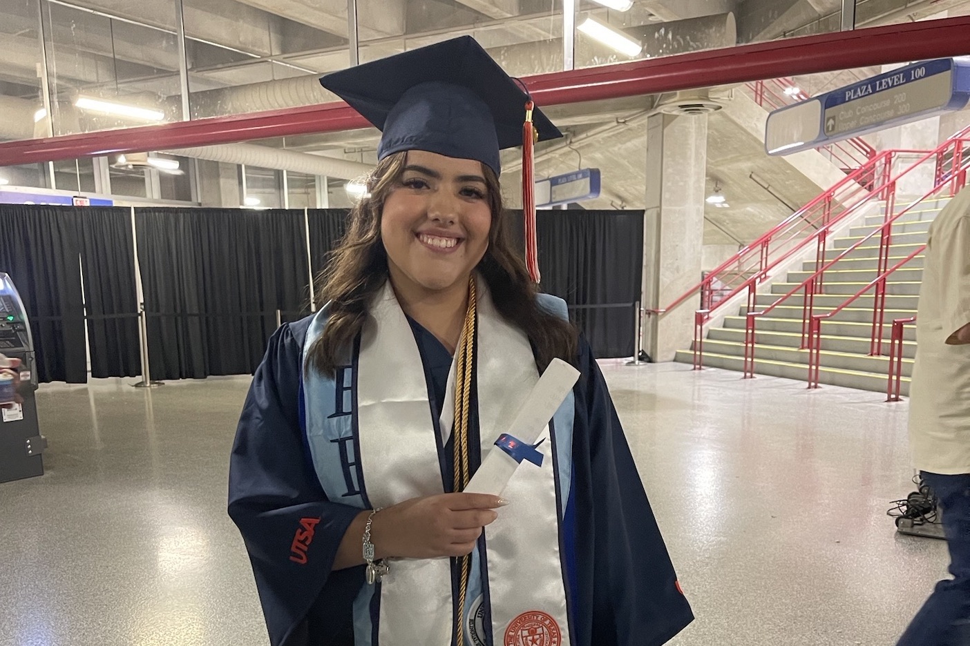 M Moran at UTSA grad