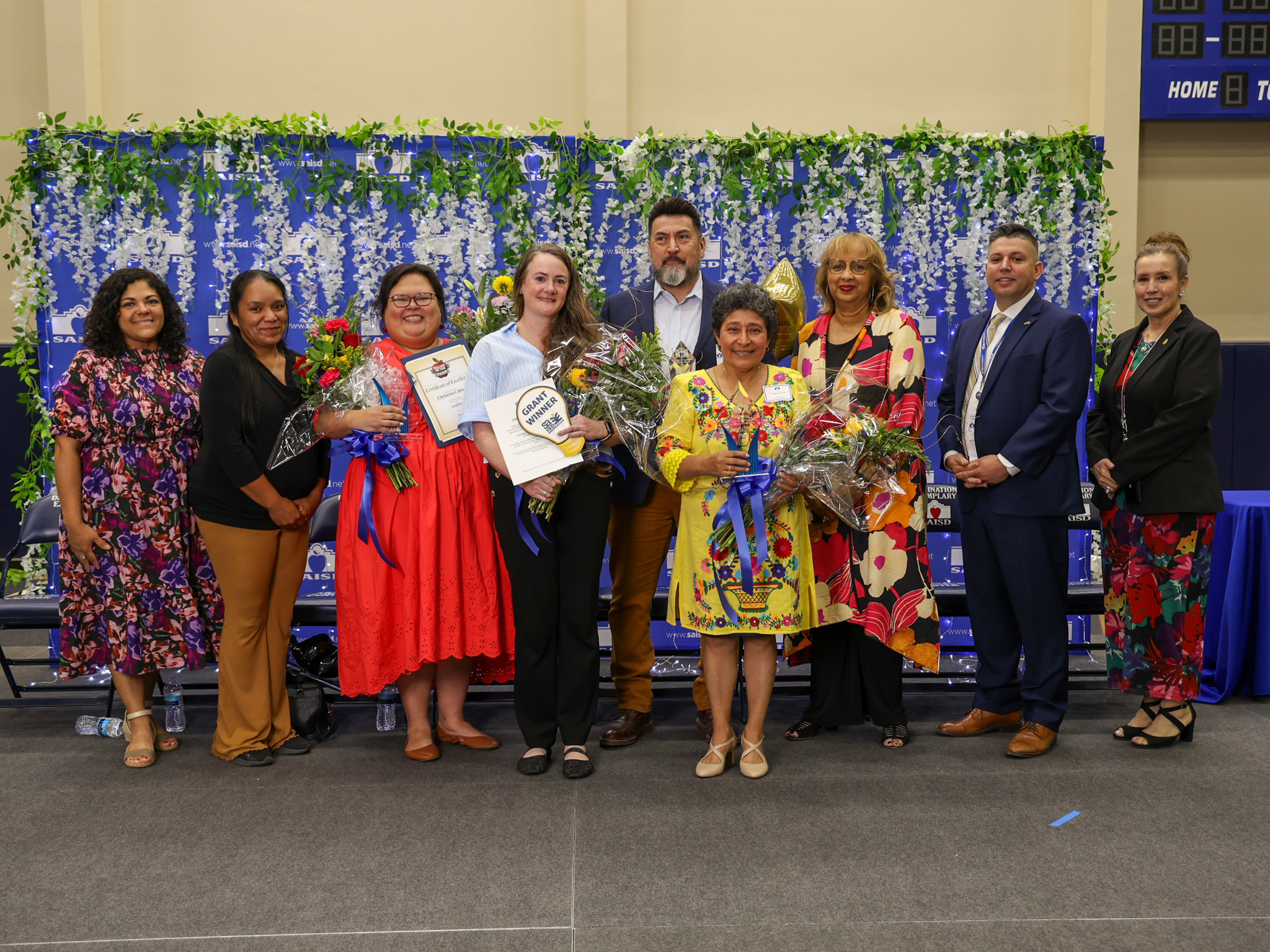 Teachers of the year and leadership