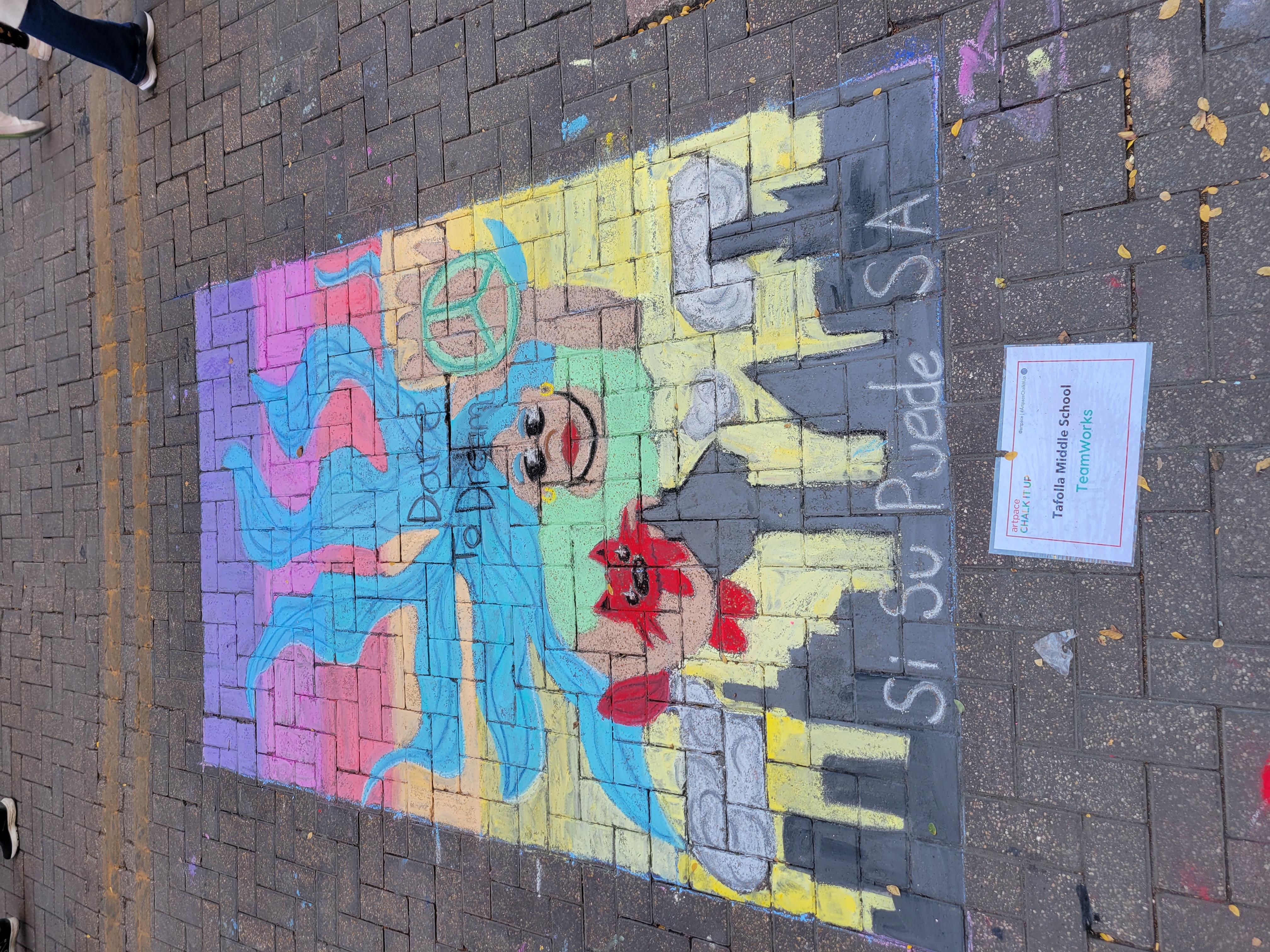 Tafolla chalk it up