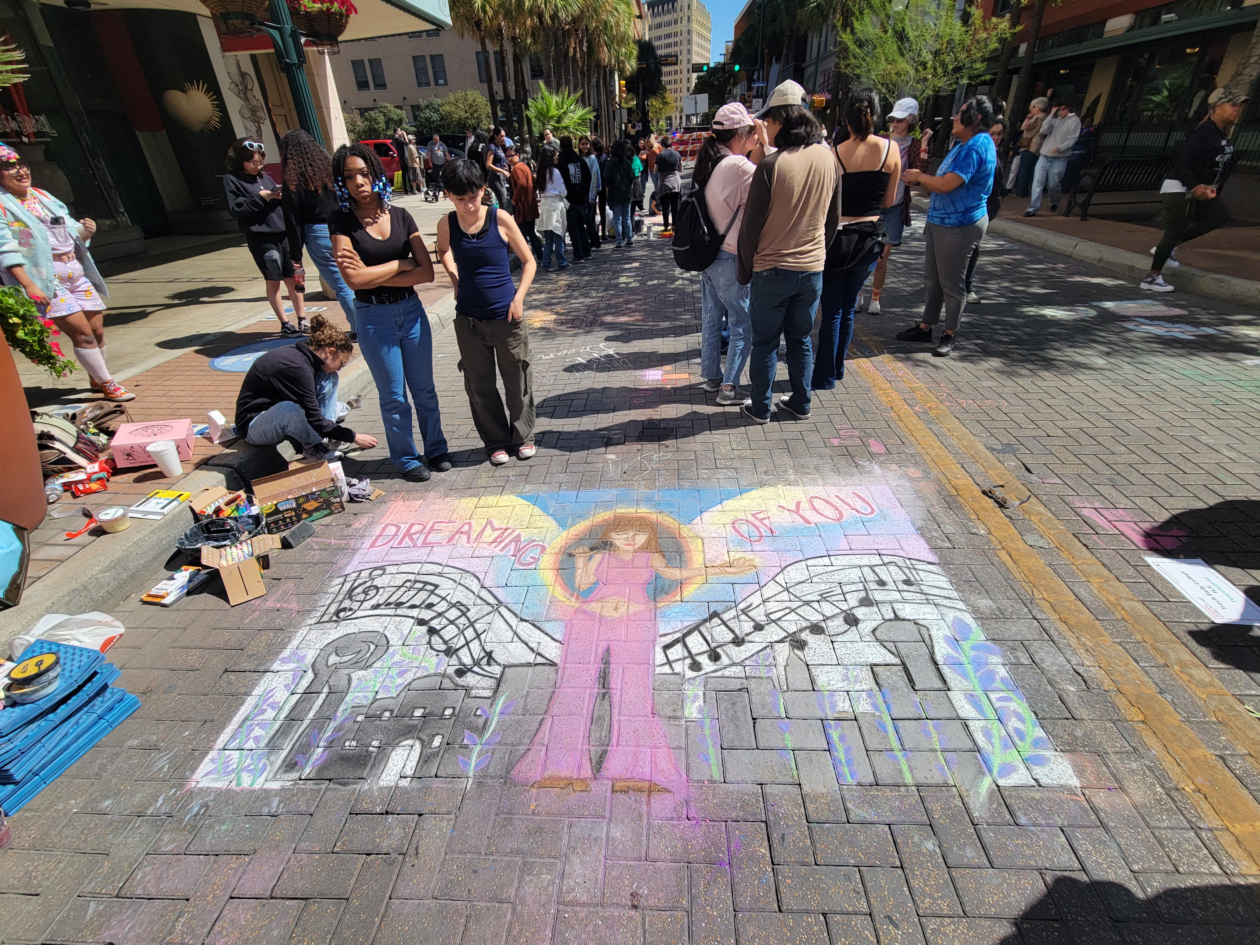 Travis ECHS Chalk It Up
