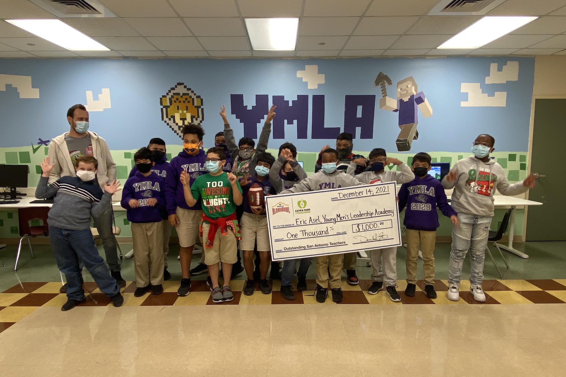 YMLA Grant Check