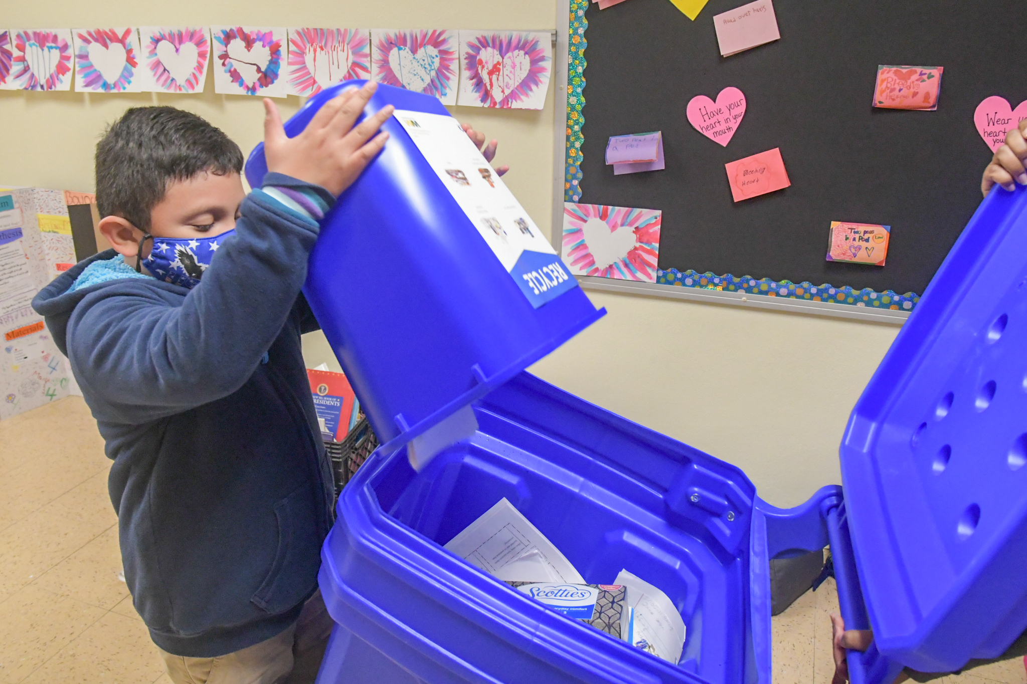 Schenck Recycling Students