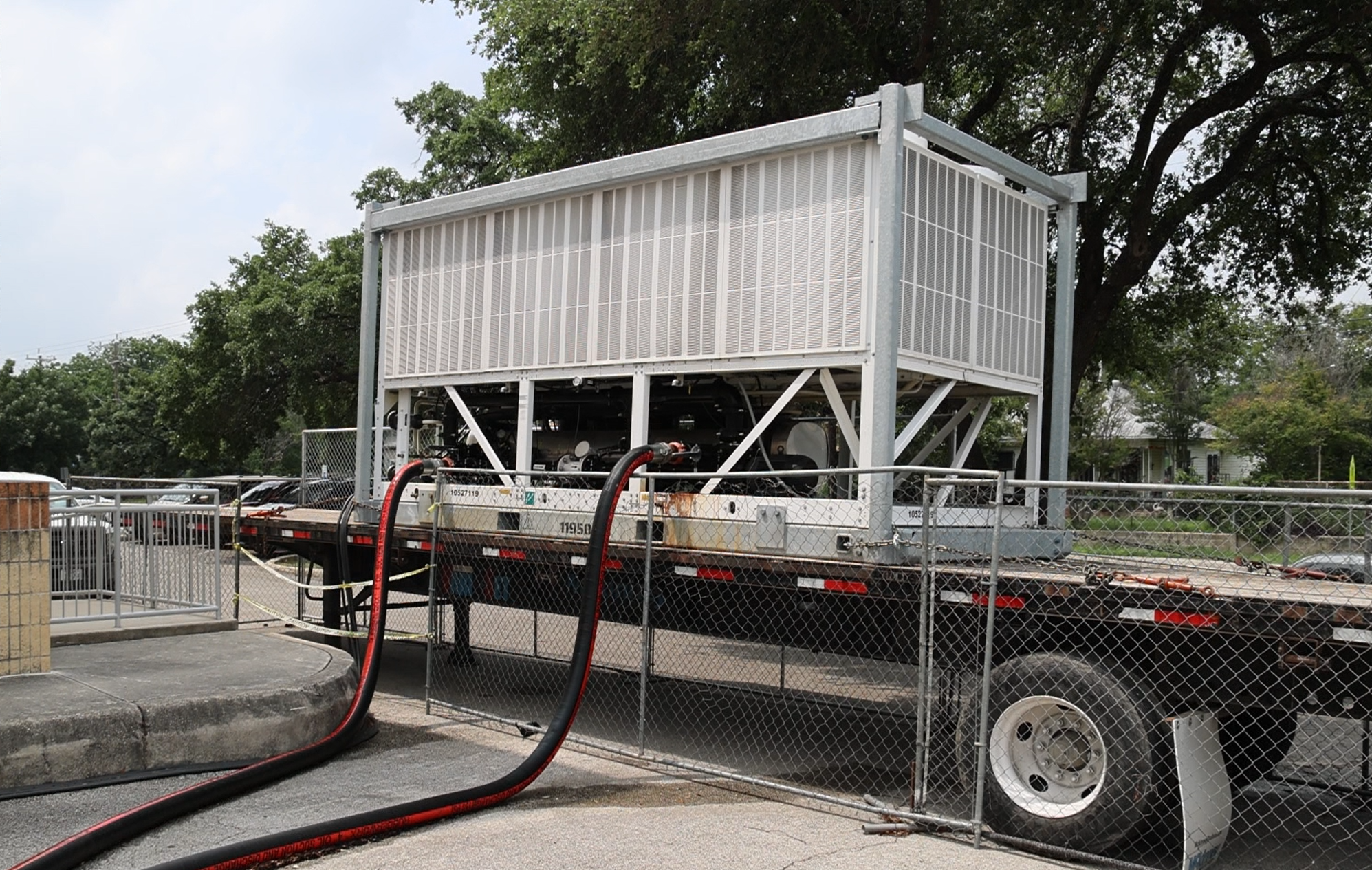 mobile HVAC unit