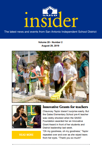 sample of insider publication