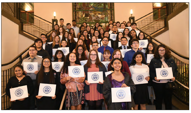 Students honored at scholarship reception 