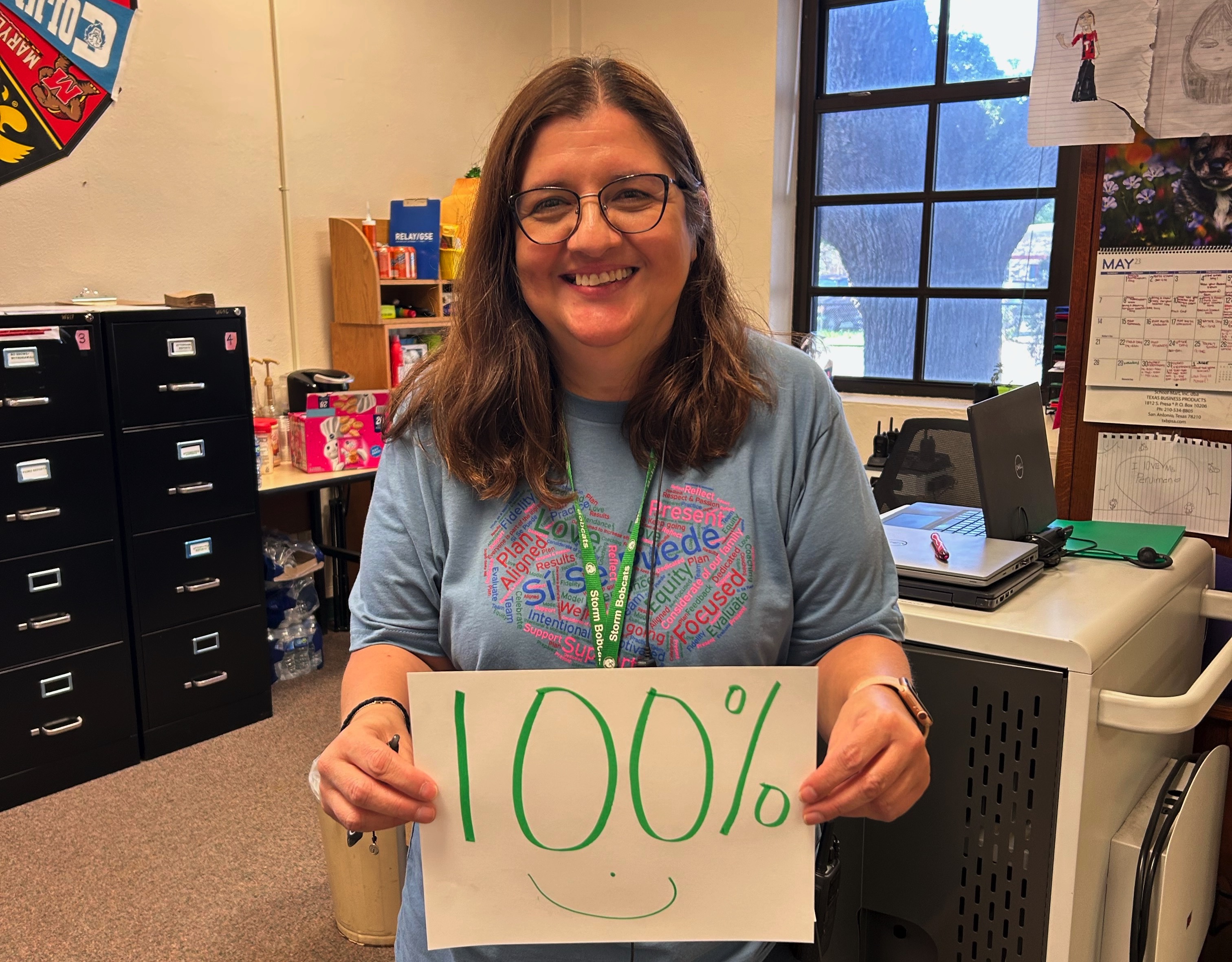 Storm Elementary 100% registration
