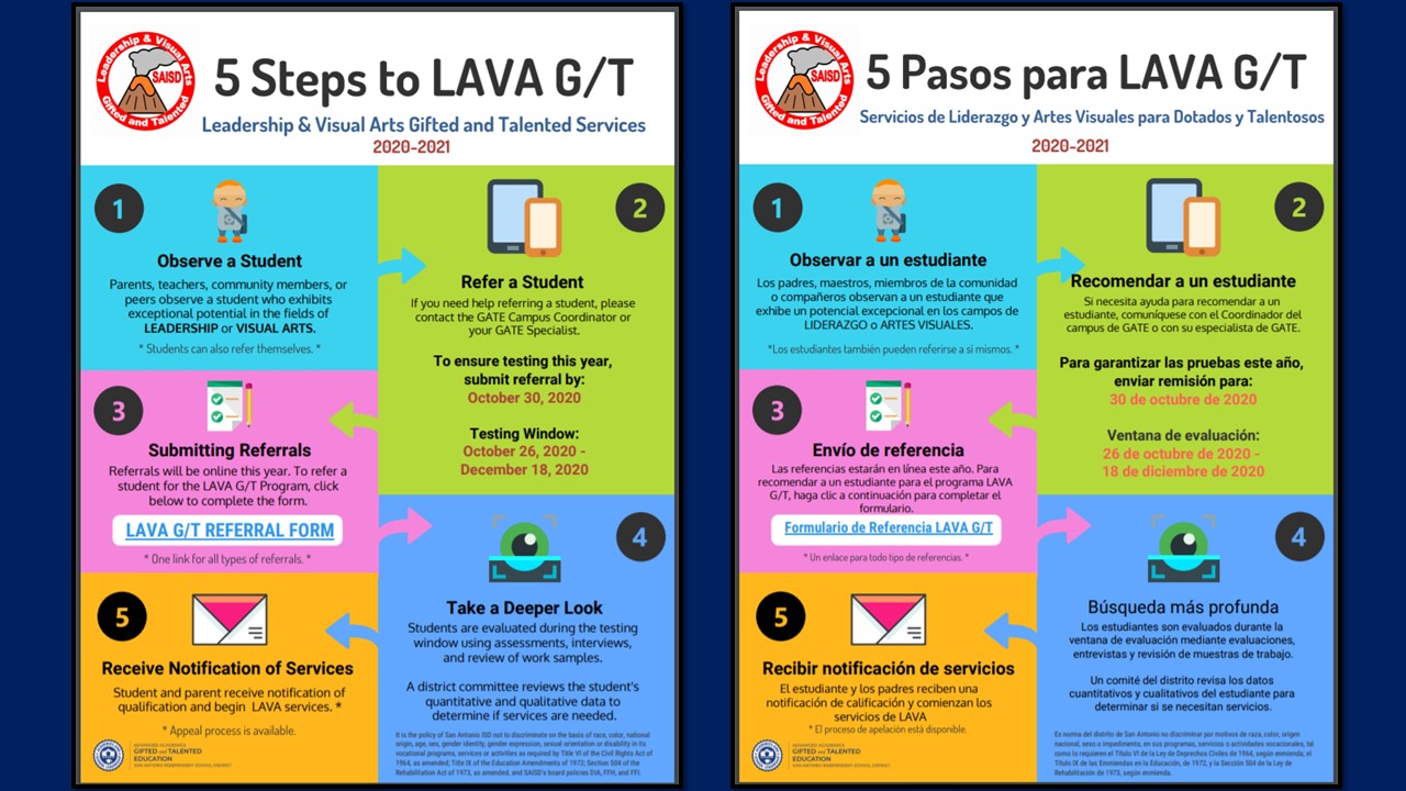 Image for LAVA referral and testing process