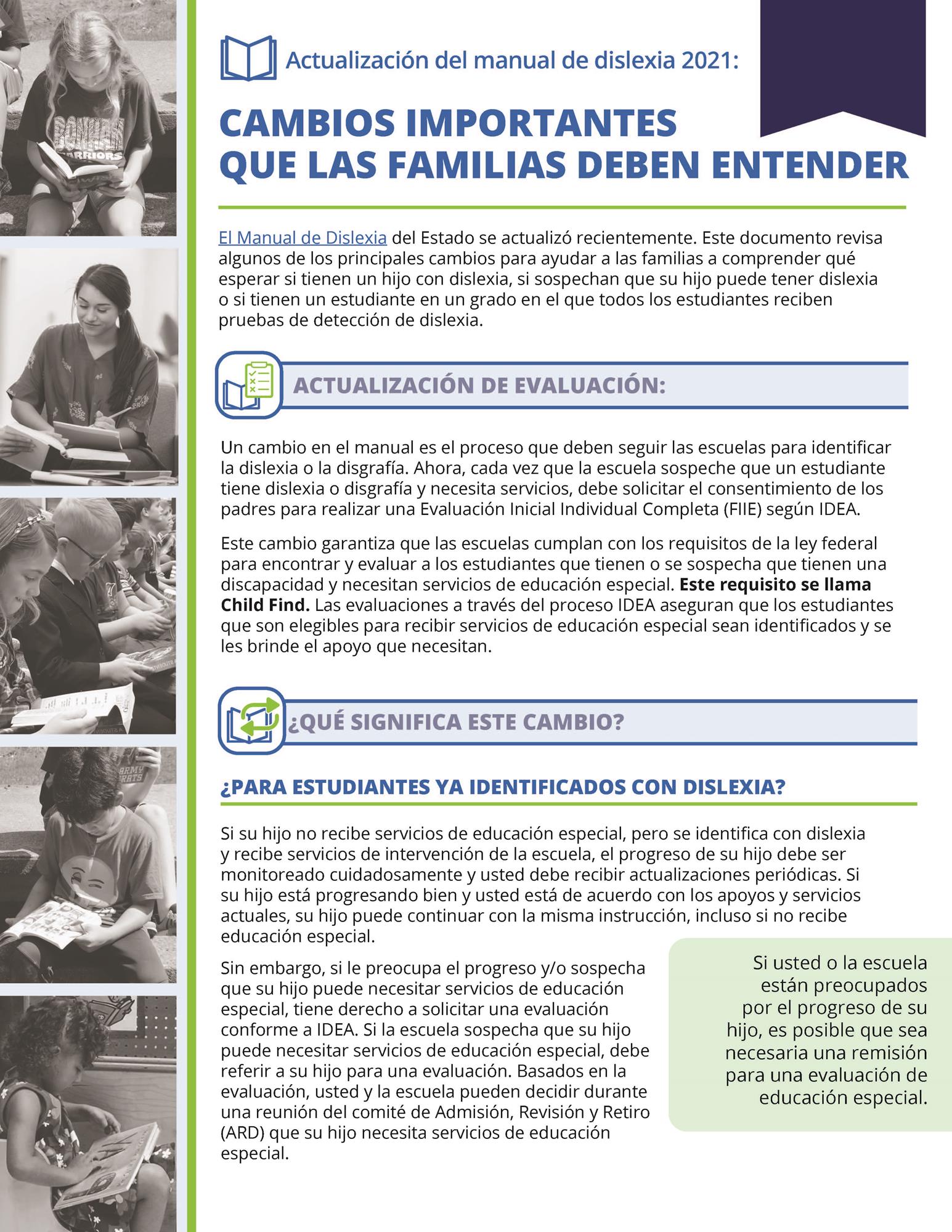 Cambios Importantes Que Las Familias Deben Entender