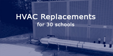 HVAC Replacements for 30 schools