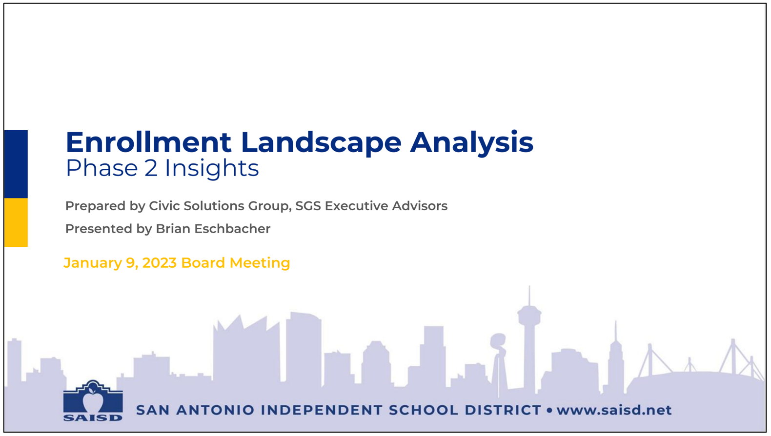 Enrollment Landscape Analysis2