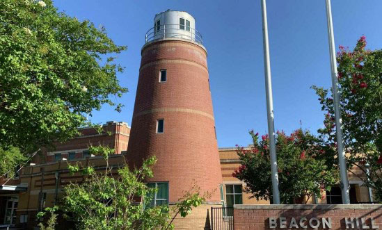 Exterior of Beacon Hill Elementary