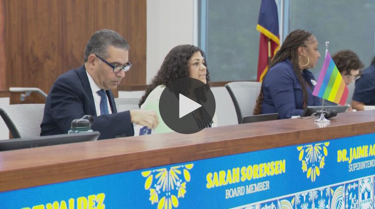 SAISD Board meeting