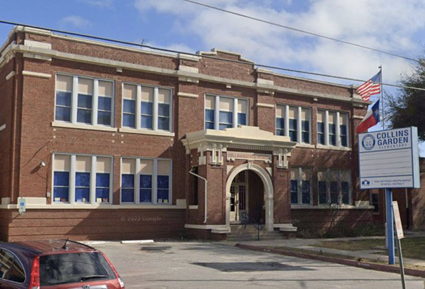 Exterior of Collins Garden Elementary