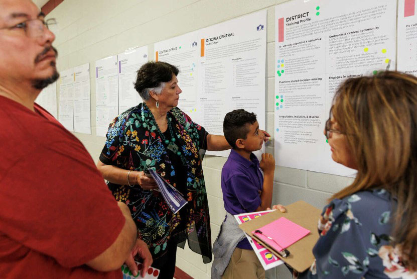 People at a Neighborhood Meeting