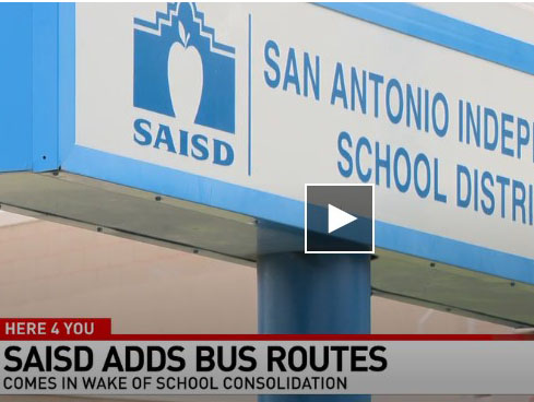 SAISD sign