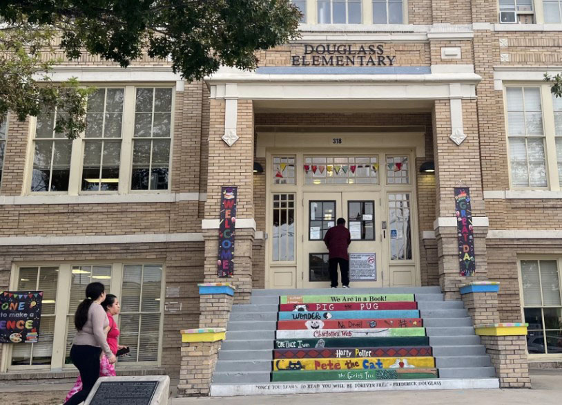 Exterior of Douglass Elementary