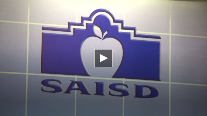 Screen of SAISD logo