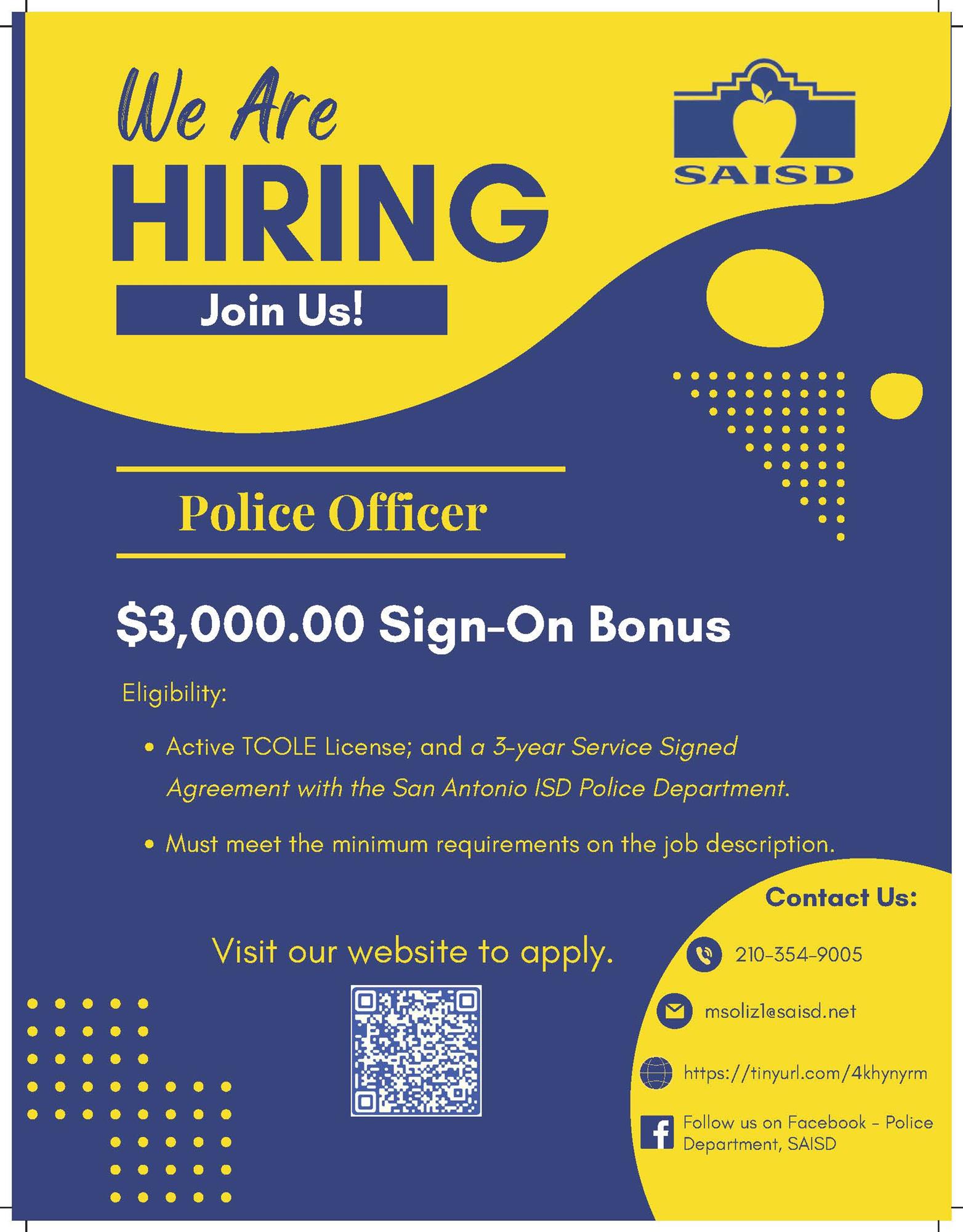 Police Department SAISD